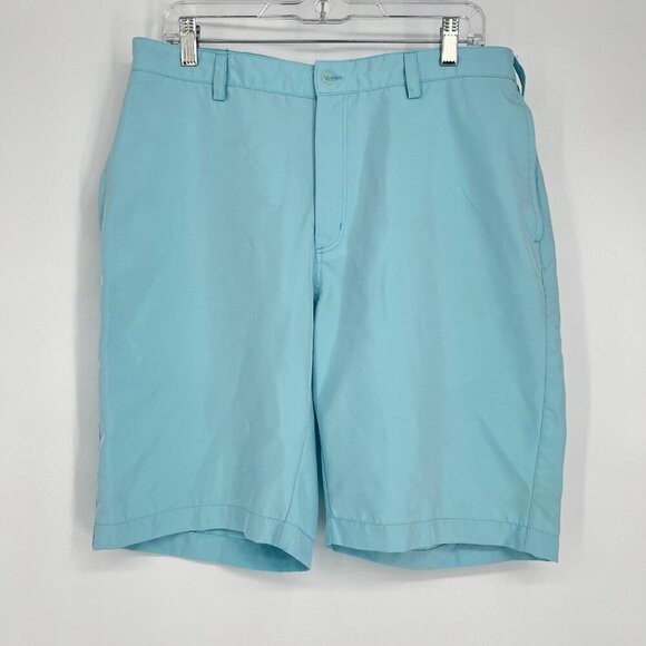Ping Men's Light Blue Golf Shorts Size 34 - Picture 1 of 5